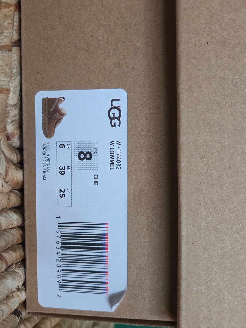 UGG W/Lowmell Chestnut Slip-On Sneakers - Chestnut